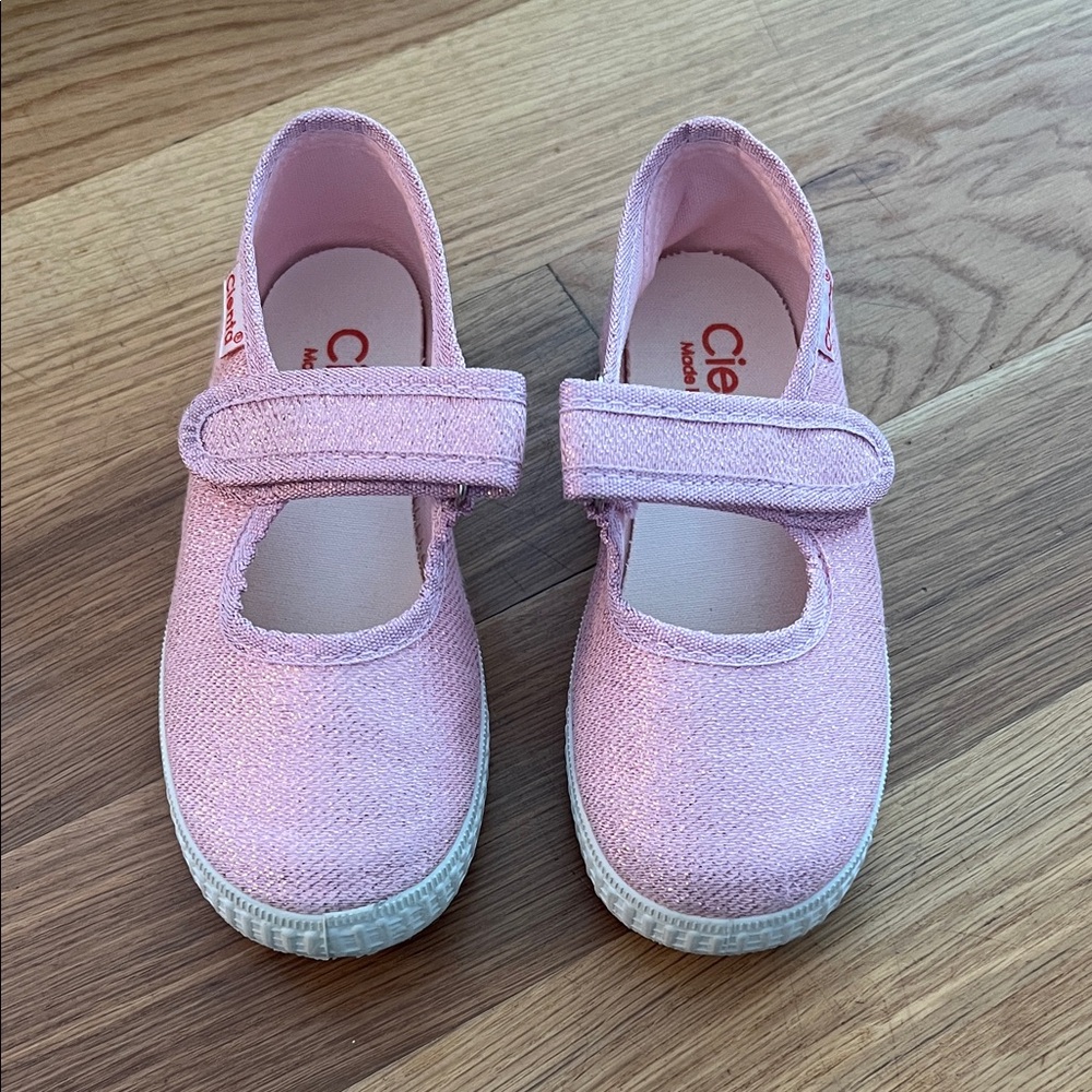 Cienta Light Pink Mary Jane Kids Shoes